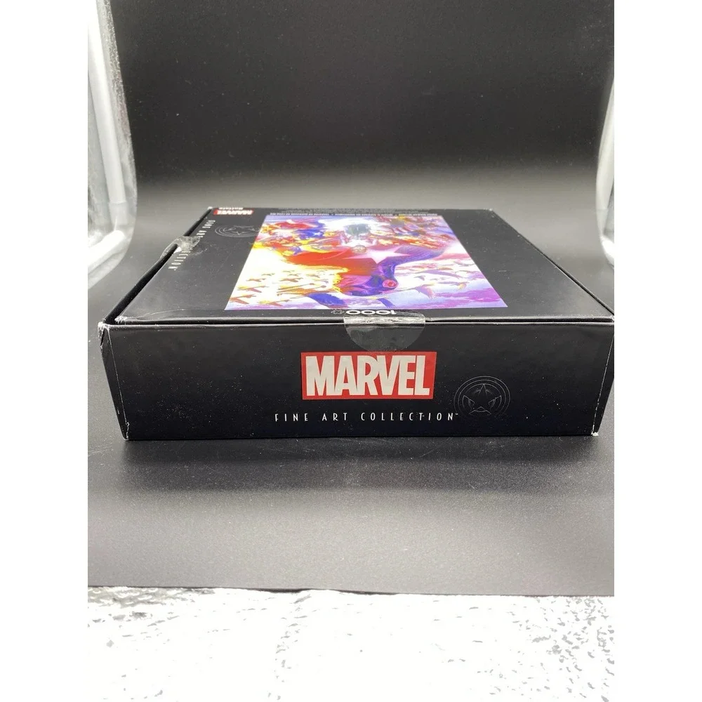 Captain America-Puzzle 1000 Pcs, Marvel Fine Art Collection- Limited Edition-New